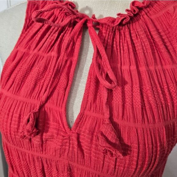 Max studio tiered sleeveless dress sz small - Picture 4 of 8